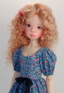 Blue Floral Purple for Kaye Wiggs SD BJD Nelly by Sweet Creations