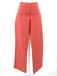 BCBG Max Azria Coral Cotton Slacks Pants Trousers Sz 8