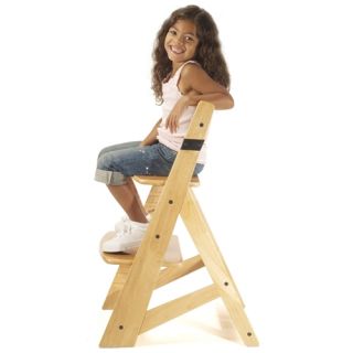 This listing is for the Keekaroo Height Right Chair only   Wooden