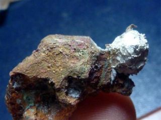 Silver on Copper Kearsarge Mine Calumet Michigan MI Mining Houghton
