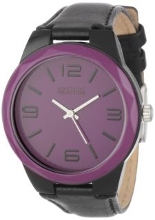 Womens Kenneth Cole Reaction Poly Leather Bold Watch RK2223