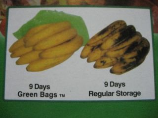 40 Vegetable Fruit Produce Green Bags Keep Fresh