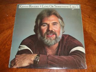 Lot of Kenny Rogers SEALED LPs Promo w Poster EX ♫