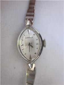 Vintage Longines Wittnauer 17J 10K Gold Filled Watch Ladies Running