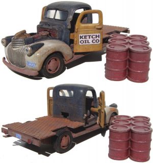 Scale Finetrains Scratch Bashed Built 1941 Chevrolet Oil Truck On30