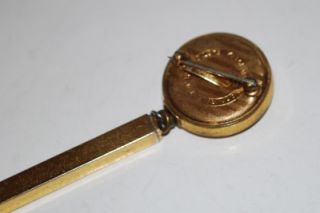 Vintage Victorian Ketcham McDougall Brooch Pin Nouveau Chatelaine Pen