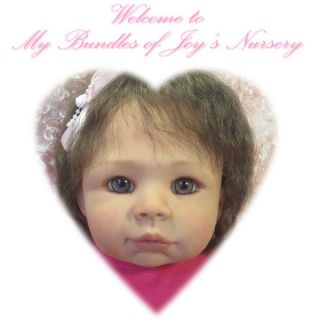 Kendal by Pat Moulton Reborn Baby Girl Doll 3 4 Limbs OOAK