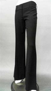 One Love Kendra Ladies Womens 2 Stretch Trousers Pants Black Solid