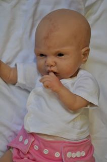 Kenna Simone Michelle Fagan Solid Silicone Baby Doll Cloth Body