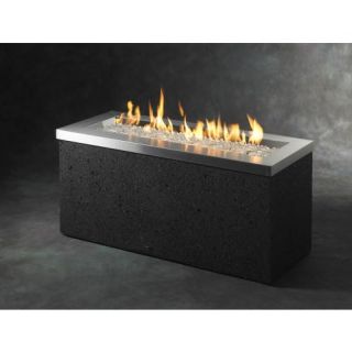 Complete Outdoor Firepit Table Self Contained Fire Gems Glass Elegant