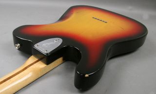 1974 Vintage Fender Telecaster Deluxe Sunburst 1 Owner Guitar OHSC