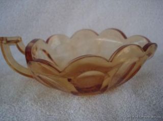 EAPG Westmoreland Glass Co Handled Nappy Olive Dish 1776 Colonial