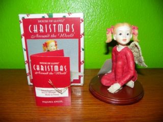 House of Lloyd Christmas Around The World Pajama Angel Figurine