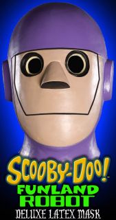 Scooby Doo Where Are You  Funland Robot Deluxe Latex Mask