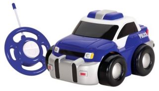 Kid Galaxy My 1st RC GoGo Police Car Requires 3 AA Batteries and 1 9V