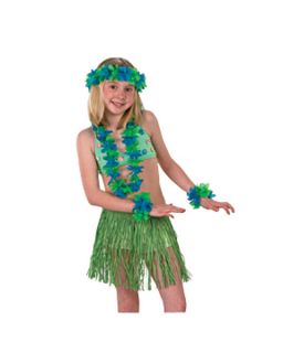 children includes natural raffia grass skirt costumes tend to run
