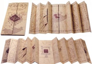 Harry Potter Parchment Marauders Marauders Map Noble