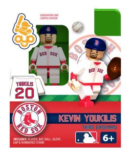 Kevin Youkilis Oyo Mini Fig Figure Lego Compatible Boston Red Sox NIP