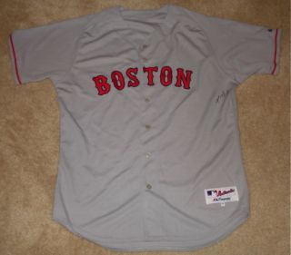 Kevin Youkilis Autographed Jersey Red Sox w Proof