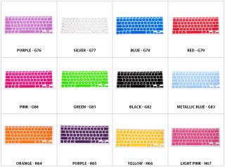 New Silicone Keyboard Skin Film Cover Compatible with Apple MacBook