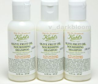 kiehl s since 1851 olive fruit oil nourishing shampoo three 3 deluxe