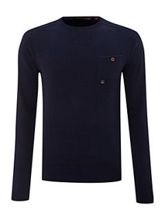 Duck and Cover Crew neck jumper Royal Blue   