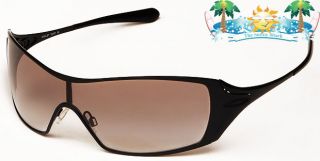 New Womens Oakley Sunglasses Dart Black Black Clear Gradient 05 660