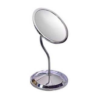 5X 10X Double Vision Gooseneck Vanity & Suction Cup Mirror by Zadro