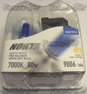 Nokya 9006 HB4 7000K x 1 Set Bulb NOK7210 80W White Blue Fog Head Lamp