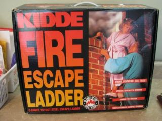 Kidde Fire Escape Chain Ladder Home Safety 2 Story 15