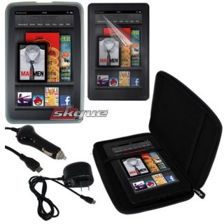 Accessory for  Kindle Fire 7Eva Case Bag Clear Skin Car Wall