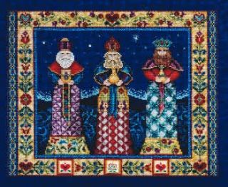 three kings cross stitch pattern designer jim shore publisher mill