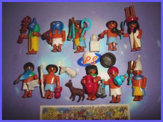 Kinder Surprise Set Egyptians at Nile Toys Germany 97