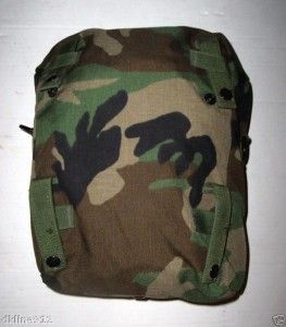 US Woodland Camo MOLLE II Sustainment Paintball Pouch Pack Ruck