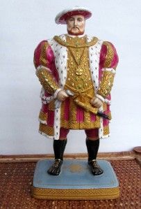 Royal Worcester Figure King Henry VIII RW2637 C 1950S