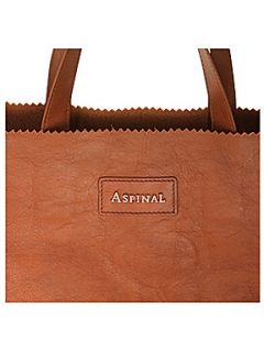 Aspinal of London Aspinal Essential Tote Smooth Tan   