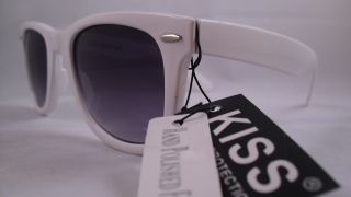 Kiss Color Wayfarer Sunglasses Purple Lens