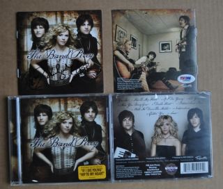 The Band Perry Hand Signed Autographed by All 3 CD PSA DNA