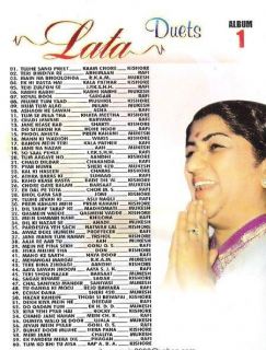 Indian Songs DVD Lata Duets Album 1 with Rafi Kishore Mukesh