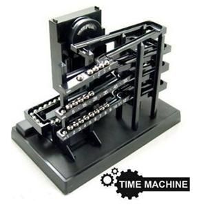 New Kinetic Clock Rolling Ball Box Time Machine Keeper Case Can You