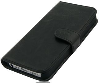 Naztech Black Klass Case Wallet ID Credit Card Slot Pouch for Apple