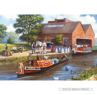 picture 1 of Gibsons 500 pieces jigsaw puzzle Waterside Delivery