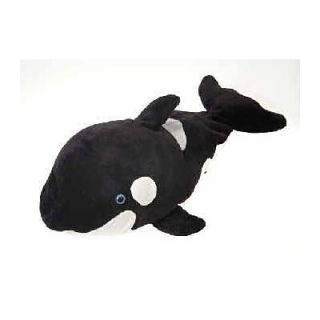 Fiesta Toys Plush 19 Orca Whale Peek A Boo Pillow New