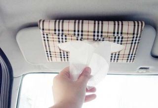 Car Sunshading Visor Tissue Holder Tissue Box