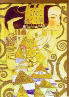 Gustav Klimt Art Nouveau Greeting Cards 2009 Assortment of 8 New