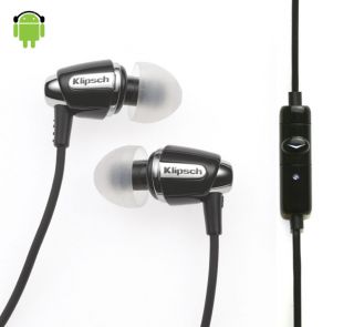 Klipsch Image S4A Earbud Headphones w Microphone Push Button Control
