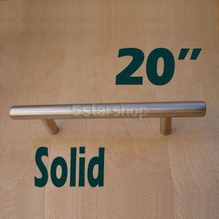 Solid Stainless Steel Kitchen Cabinet Handles Bar T Handle