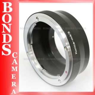 Konica AR Lens to G1 GH1 E P1 EP2 GF1 Micro 4 3 Adapter