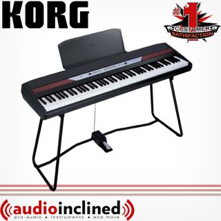 Korg SP 250 88 Key Piano SP250 w Stand Bundle