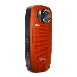 Kodak PlaySport ZX5 Red Full HD Camcorder Waterproof
